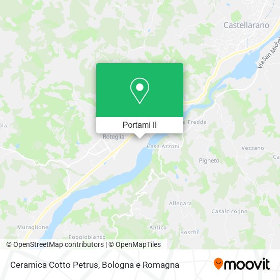 Mappa Ceramica Cotto Petrus