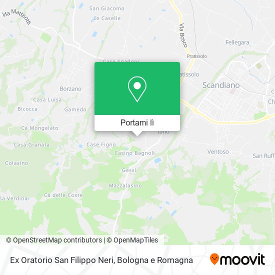 Mappa Ex Oratorio San Filippo Neri