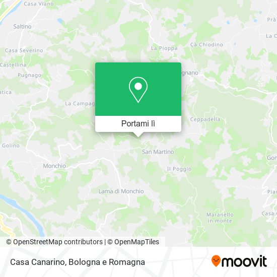 Mappa Casa Canarino
