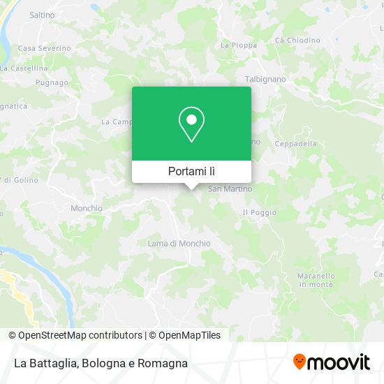 Mappa La Battaglia