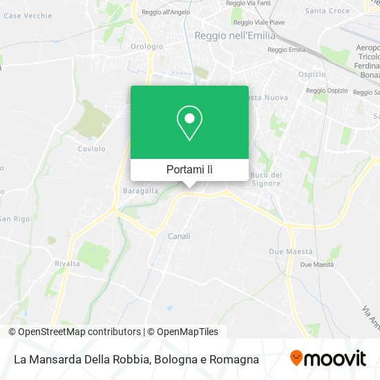Mappa La Mansarda Della Robbia