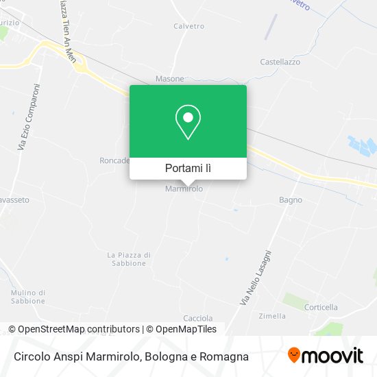 Mappa Circolo Anspi Marmirolo