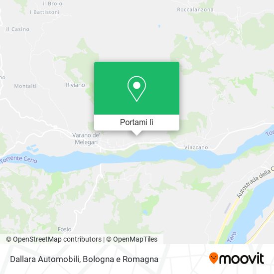 Mappa Dallara Automobili