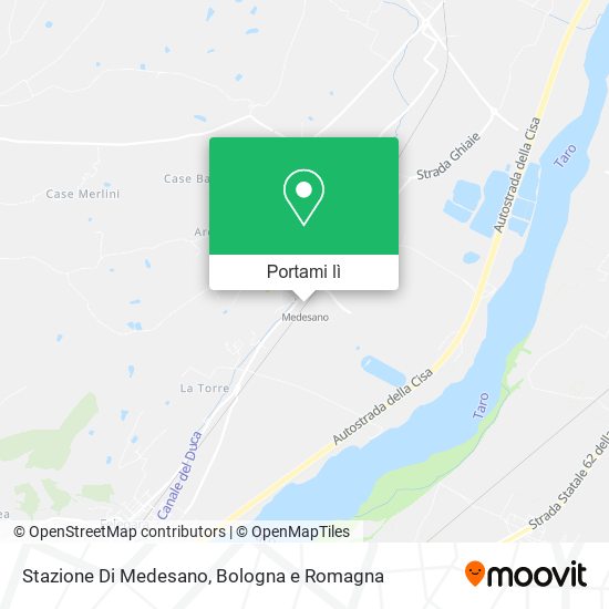 Mappa Stazione Di Medesano