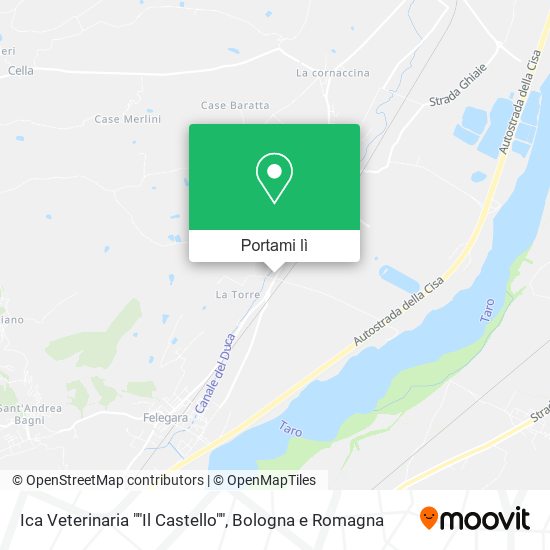 Mappa Ica Veterinaria ""Il Castello""