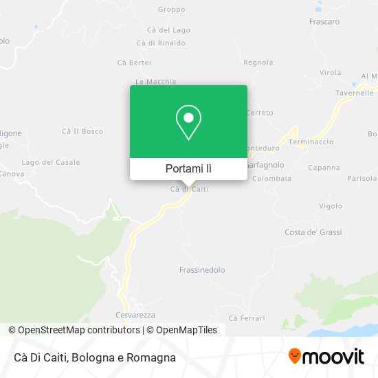 Mappa Cà Di Caiti
