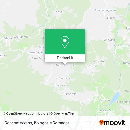Mappa Roncomezzano