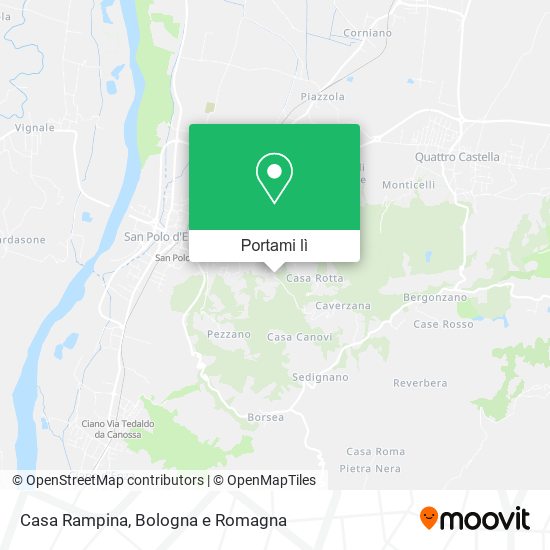 Mappa Casa Rampina