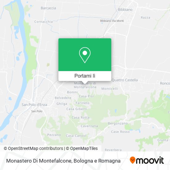 Mappa Monastero Di Montefalcone