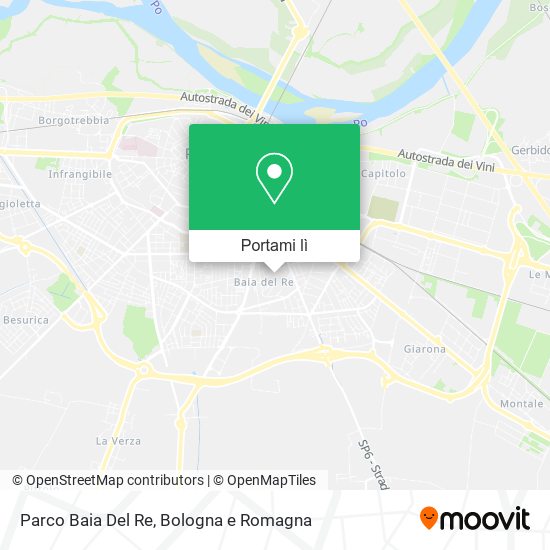 Mappa Parco Baia Del Re
