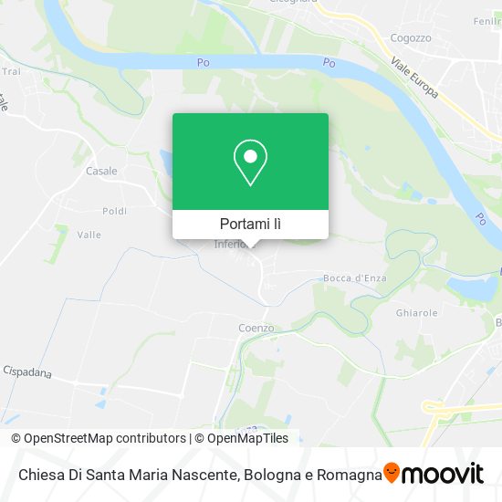 Mappa Chiesa Di Santa Maria Nascente