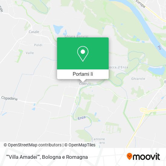 Mappa ""Villa Amadei""
