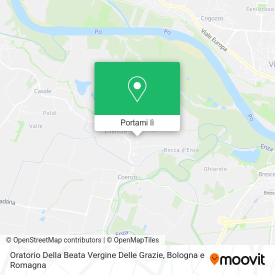 Mappa Oratorio Della Beata Vergine Delle Grazie