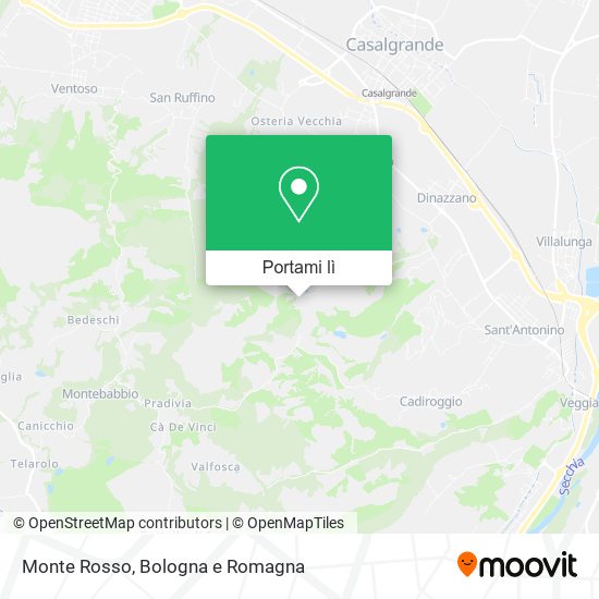 Mappa Monte Rosso