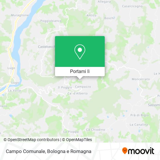 Mappa Campo Comunale
