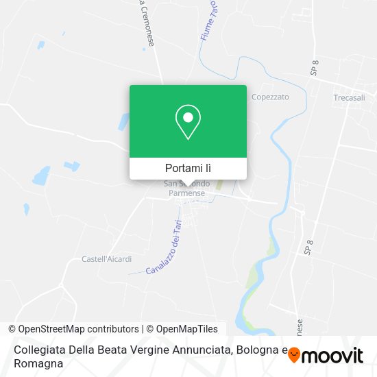 Mappa Collegiata Della Beata Vergine Annunciata