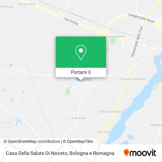 Mappa Casa Della Salute Di Noceto
