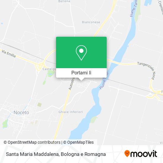 Mappa Santa Maria Maddalena