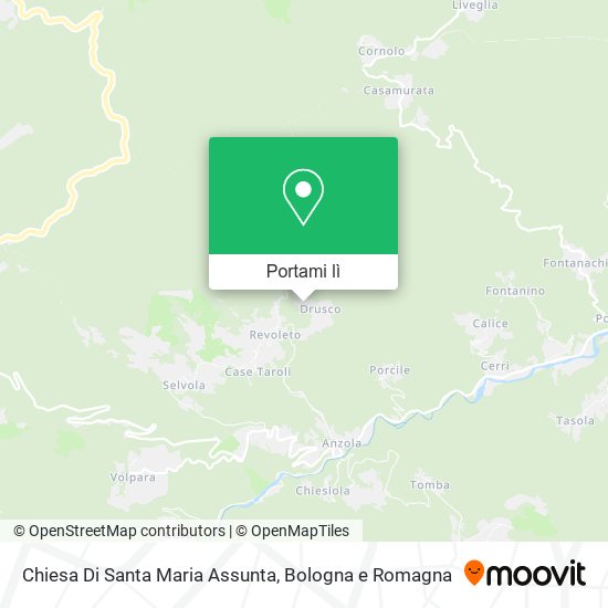 Mappa Chiesa Di Santa Maria Assunta