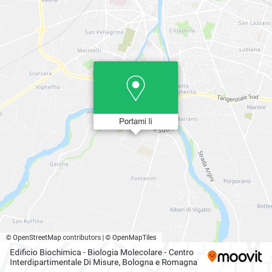 Mappa Edificio Biochimica - Biologia Molecolare - Centro Interdipartimentale Di Misure