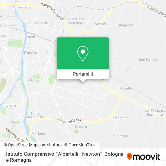 Mappa Istituto Comprensivo ""Albertelli - Newton""
