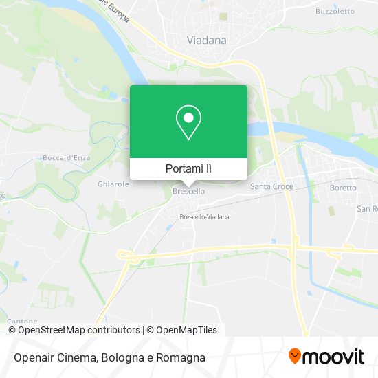 Mappa Openair Cinema