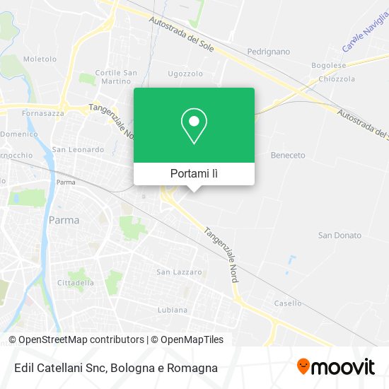 Mappa Edil Catellani Snc