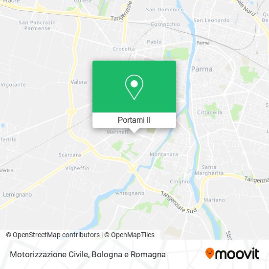 Mappa Motorizzazione Civile