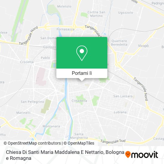 Mappa Chiesa Di Santi Maria Maddalena E Nettario