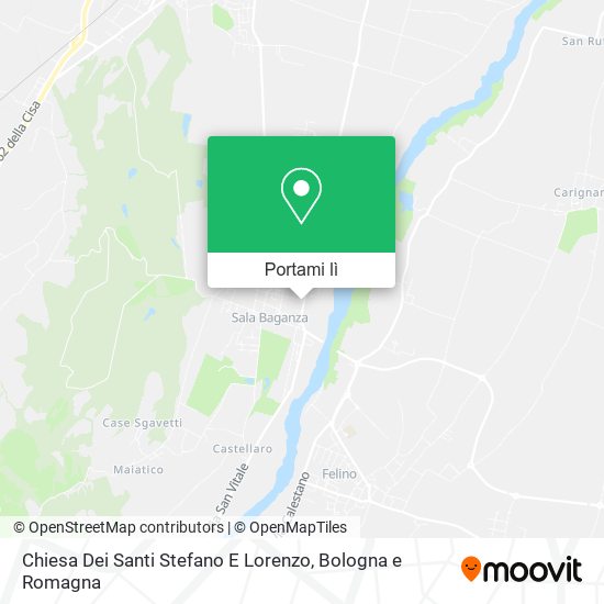 Mappa Chiesa Dei Santi Stefano E Lorenzo