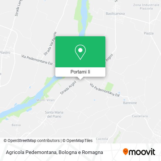Mappa Agricola Pedemontana