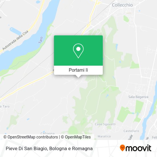 Mappa Pieve Di San Biagio