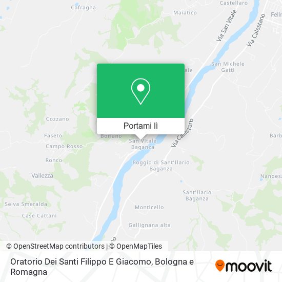 Mappa Oratorio Dei Santi Filippo E Giacomo