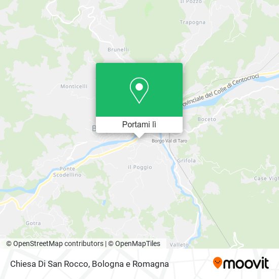 Mappa Chiesa Di San Rocco