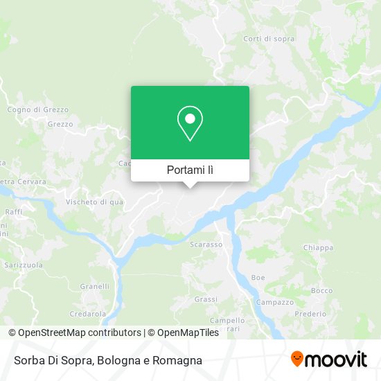 Mappa Sorba Di Sopra