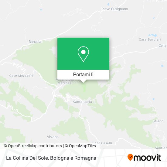 Mappa La Collina Del Sole
