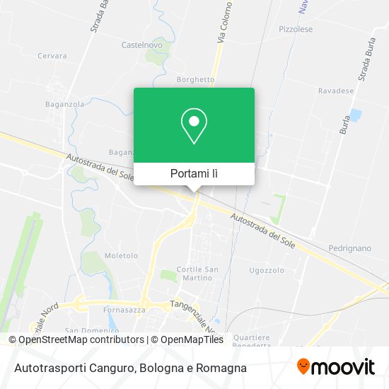 Mappa Autotrasporti Canguro