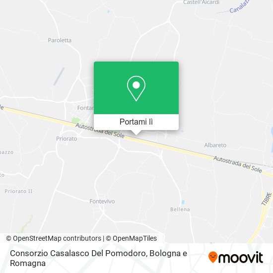 Mappa Consorzio Casalasco Del Pomodoro