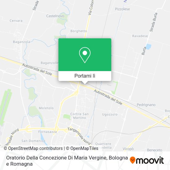 Mappa Oratorio Della Concezione Di Maria Vergine