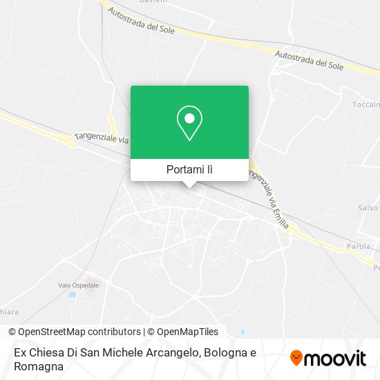 Mappa Ex Chiesa Di San Michele Arcangelo