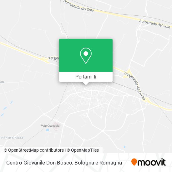 Mappa Centro Giovanile Don Bosco