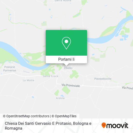 Mappa Chiesa Dei Santi Gervasio E Protasio