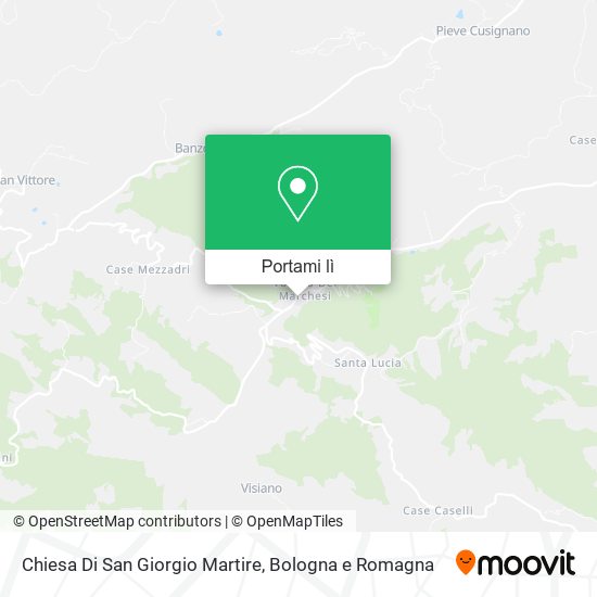 Mappa Chiesa Di San Giorgio Martire