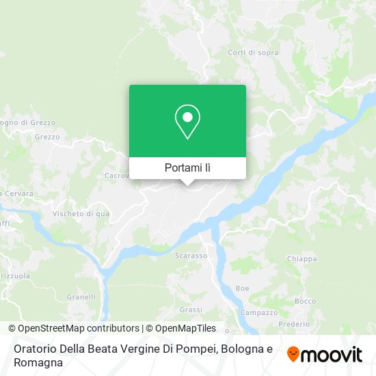 Mappa Oratorio Della Beata Vergine Di Pompei