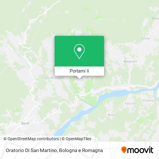 Mappa Oratorio Di San Martino