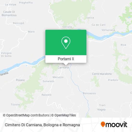 Mappa Cimitero Di Carniana