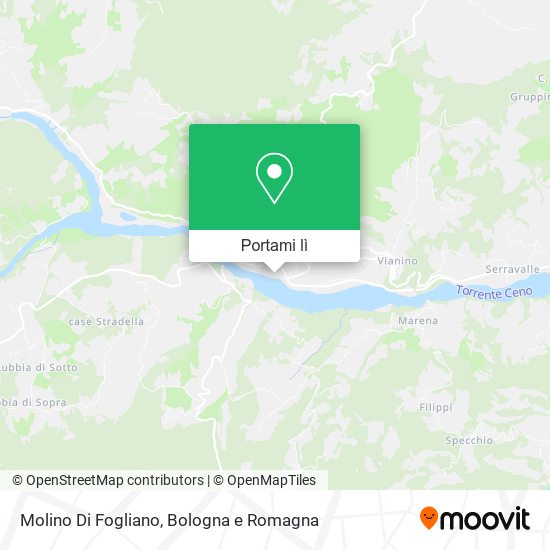 Mappa Molino Di Fogliano