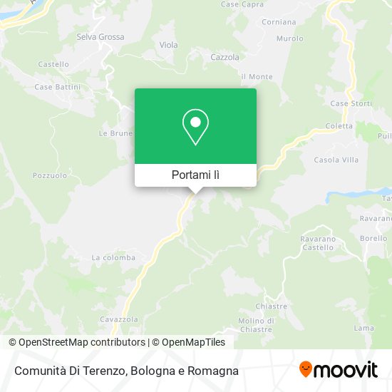 Mappa Comunità Di Terenzo