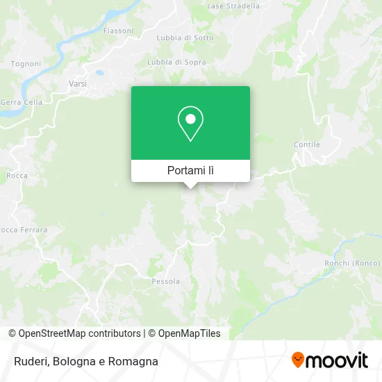 Mappa Ruderi