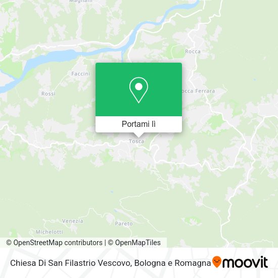 Mappa Chiesa Di San Filastrio Vescovo